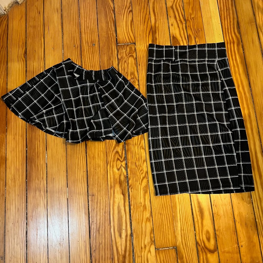 Mommy and Me Plaid Skirt Bundle